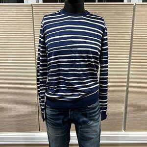 Peter Millar Crown Crafted made in England wool silk linen Crew Sweater